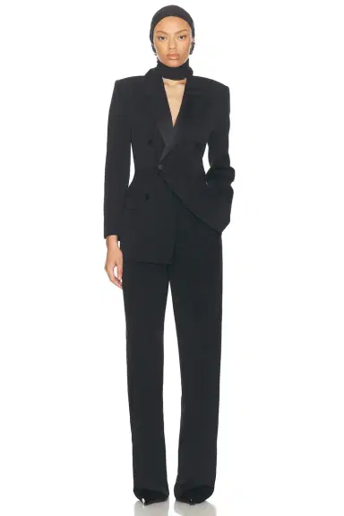 Saint Laurent Straight Leg Trouser | Thumbnail 5 Saint Laurent Straight Leg Trouser | Thumbnail 5