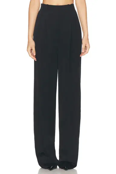 Saint Laurent Straight Leg Trouser | Thumbnail 1 Saint Laurent Straight Leg Trouser | Thumbnail 1