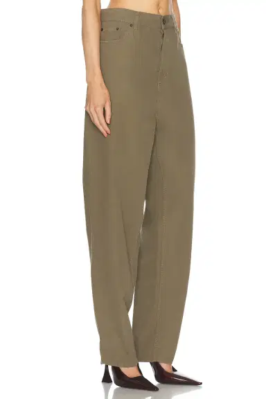 Saint Laurent Straight Leg Trouser | Thumbnail 2 Saint Laurent Straight Leg Trouser | Thumbnail 2