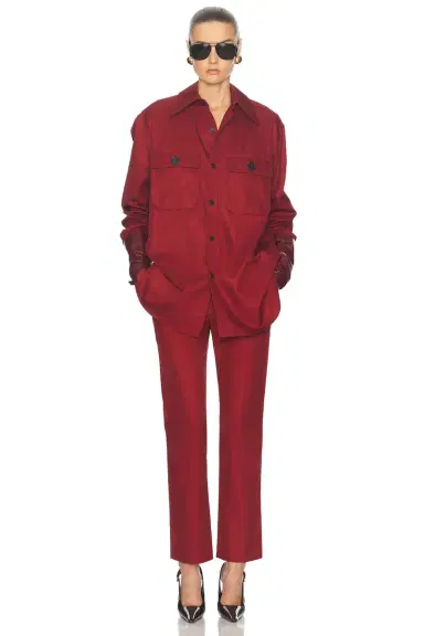 Saint Laurent Bootcut Pant | Thumbnail 5 Saint Laurent Bootcut Pant | Thumbnail 5