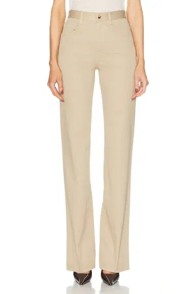 Saint Laurent Straight Leg Pant | Thumbnail 1 Saint Laurent Straight Leg Pant | Thumbnail 1