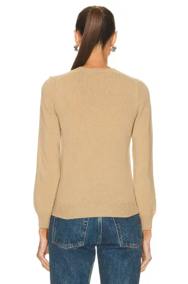 Comme des Garçons PLAY Invader V-Neck Pullover Sweater | Thumbnail 3 Comme des Garçons PLAY Invader V-Neck Pullover Sweater | Thumbnail 3