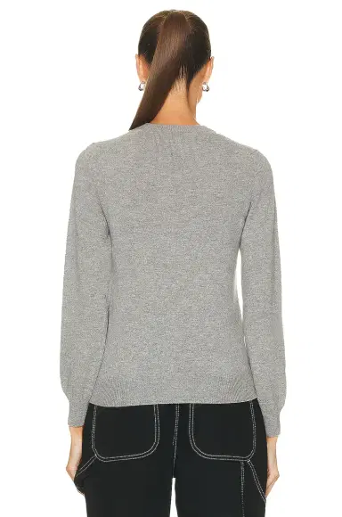 Comme des Garçons PLAY Invader V-Neck Pullover Sweater | Thumbnail 3 Comme des Garçons PLAY Invader V-Neck Pullover Sweater | Thumbnail 3
