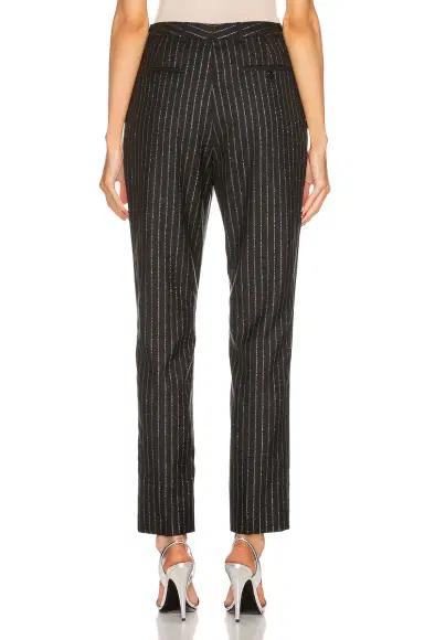 Saint Laurent Striped Tailored Pant | Thumbnail 3 Saint Laurent Striped Tailored Pant | Thumbnail 3