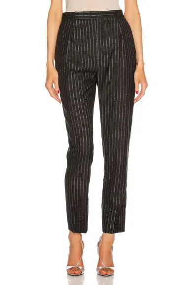 Saint Laurent Striped Tailored Pant | Thumbnail 1 Saint Laurent Striped Tailored Pant | Thumbnail 1