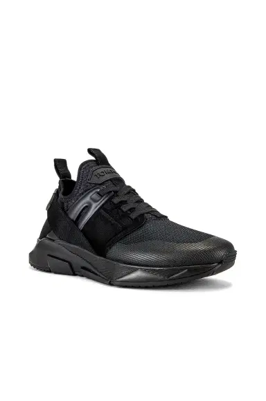 TOM FORD Velvet & Neoprene Jago Sneakers | Thumbnail 2 TOM FORD Velvet & Neoprene Jago Sneakers | Thumbnail 2