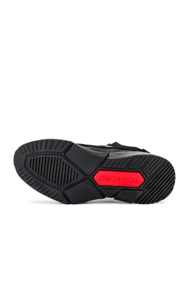 TOM FORD Velvet & Neoprene Jago Sneakers | Thumbnail 6 TOM FORD Velvet & Neoprene Jago Sneakers | Thumbnail 6