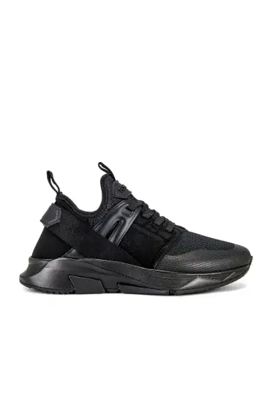 TOM FORD Velvet & Neoprene Jago Sneakers | Thumbnail 1 TOM FORD Velvet & Neoprene Jago Sneakers | Thumbnail 1