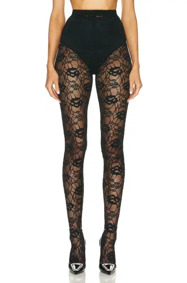 Saint Laurent Lace Legging | Thumbnail 1 Saint Laurent Lace Legging | Thumbnail 1