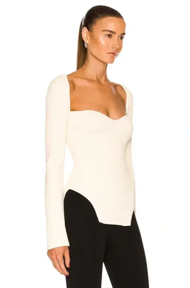 KHAITE Maddy Long Bustier Top | Thumbnail 2 KHAITE Maddy Long Bustier Top | Thumbnail 2