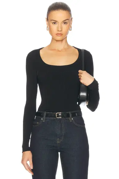 Citizens of Humanity Rumi Scoop Neck | Thumbnail 3 Citizens of Humanity Rumi Scoop Neck | Thumbnail 3