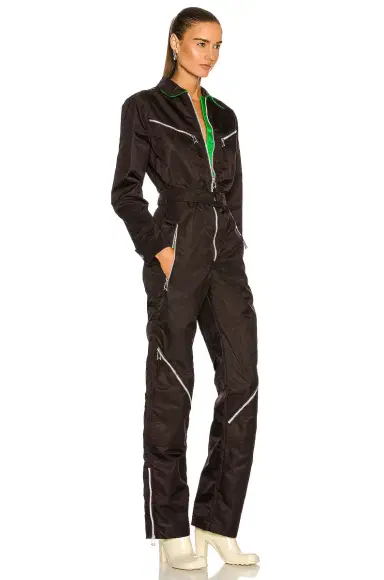 Bottega Veneta Nylon Long Jumpsuit | Thumbnail 2 Bottega Veneta Nylon Long Jumpsuit | Thumbnail 2