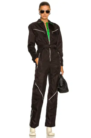 Bottega Veneta Nylon Long Jumpsuit | Thumbnail 4 Bottega Veneta Nylon Long Jumpsuit | Thumbnail 4