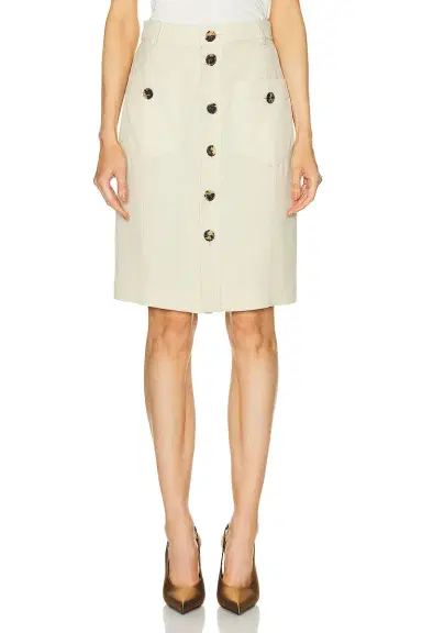 Saint Laurent Canvas Skirt | Thumbnail 1 Saint Laurent Canvas Skirt | Thumbnail 1