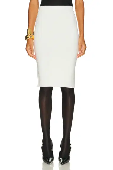 Saint Laurent Jersey Skirt | Thumbnail 1 Saint Laurent Jersey Skirt | Thumbnail 1