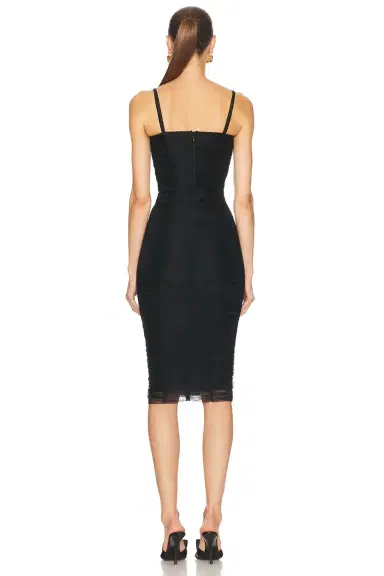 Dolce & Gabbana Sheer Midi Dress | Thumbnail 4 Dolce & Gabbana Sheer Midi Dress | Thumbnail 4