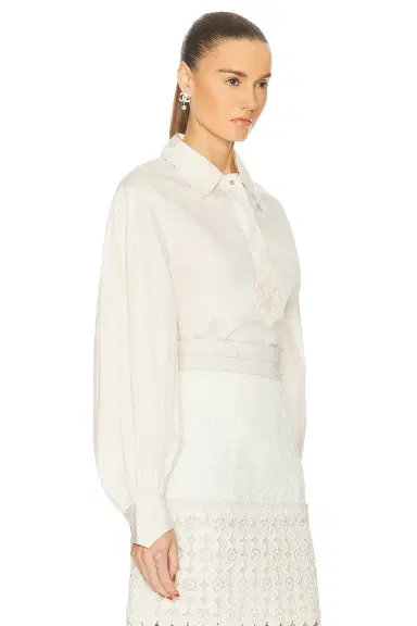 Chanel Chanel Balloon Sleeve Shirt | Thumbnail 2 Chanel Chanel Balloon Sleeve Shirt | Thumbnail 2