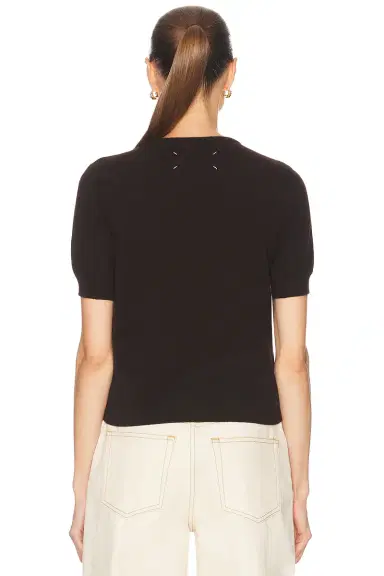Maison Margiela Short Sleeve Sweater | Thumbnail 3 Maison Margiela Short Sleeve Sweater | Thumbnail 3