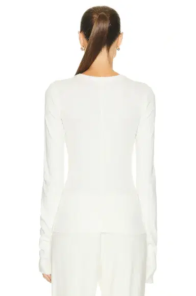 ÉTERNE Long Sleeve Fitted Top | Thumbnail 3 ÉTERNE Long Sleeve Fitted Top | Thumbnail 3