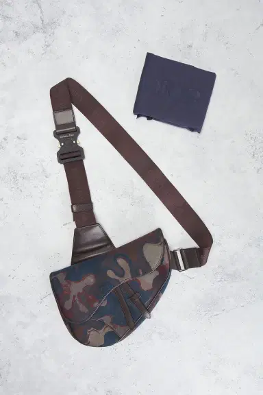 Dior Camouflage Saddle Bag | Thumbnail 11 Dior Camouflage Saddle Bag | Thumbnail 11