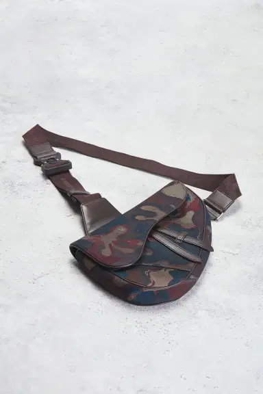 Dior Camouflage Saddle Bag | Thumbnail 6 Dior Camouflage Saddle Bag | Thumbnail 6