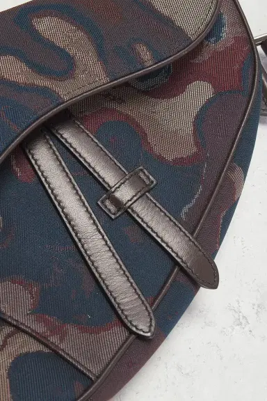Dior Camouflage Saddle Bag | Thumbnail 7 Dior Camouflage Saddle Bag | Thumbnail 7