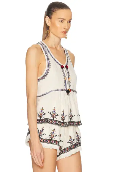Isabel Marant Etoile Kourtney Top | Thumbnail 2 Isabel Marant Etoile Kourtney Top | Thumbnail 2