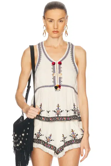 Isabel Marant Etoile Kourtney Top | Thumbnail 1 Isabel Marant Etoile Kourtney Top | Thumbnail 1