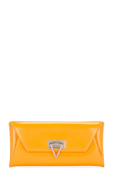 Bottega Veneta Bottega Veneta Small Point Lock Clutch | Thumbnail 1 Bottega Veneta Bottega Veneta Small Point Lock Clutch | Thumbnail 1