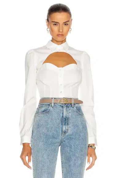 Fleur du Mal Bella Shirt | Thumbnail 1 Fleur du Mal Bella Shirt | Thumbnail 1