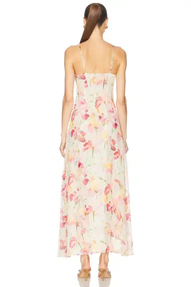 NICHOLAS Kamila Ruffle Cowl Gown | Thumbnail 3 NICHOLAS Kamila Ruffle Cowl Gown | Thumbnail 3
