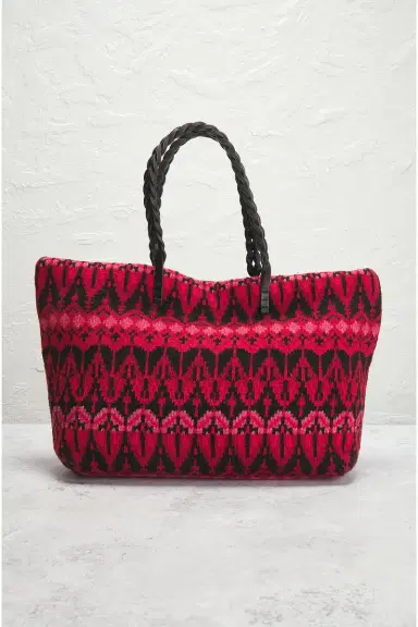 Fendi Wool Tote Bag | Thumbnail 4 Fendi Wool Tote Bag | Thumbnail 4