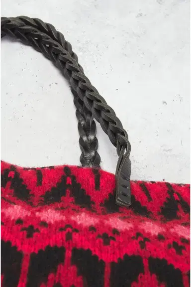 Fendi Wool Tote Bag | Thumbnail 8 Fendi Wool Tote Bag | Thumbnail 8