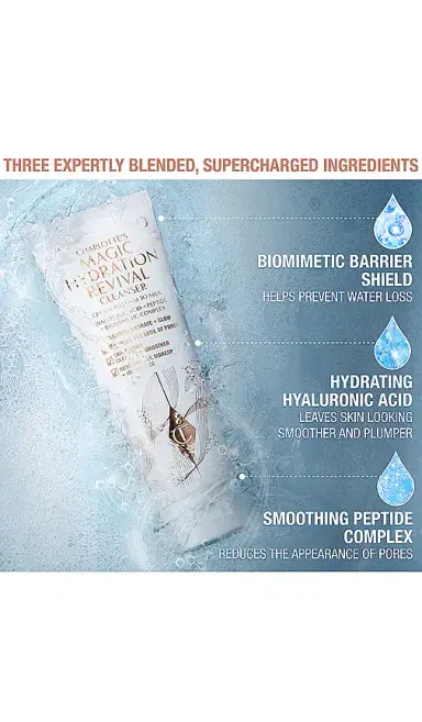 Charlotte Tilbury Travel Charlotte's Magic Hydration Revival Cleanser | Thumbnail 2 Charlotte Tilbury Travel Charlotte's Magic Hydration Revival Cleanser | Thumbnail 2