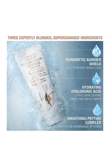Charlotte Tilbury Travel Charlotte's Magic Hydration Revival Cleanser | Thumbnail 4 Charlotte Tilbury Travel Charlotte's Magic Hydration Revival Cleanser | Thumbnail 4