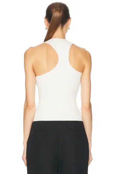 Ziah Asymmetric Racer Tank Top | Thumbnail 4 Ziah Asymmetric Racer Tank Top | Thumbnail 4
