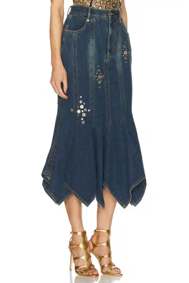 AREA Crystal Skirt | Thumbnail 2 AREA Crystal Skirt | Thumbnail 2