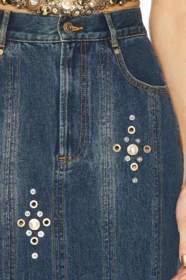 AREA Crystal Skirt | Thumbnail 6 AREA Crystal Skirt | Thumbnail 6