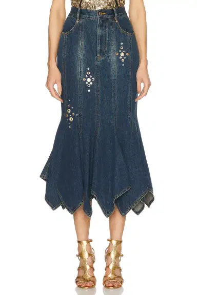 AREA Crystal Skirt | Thumbnail 1 AREA Crystal Skirt | Thumbnail 1