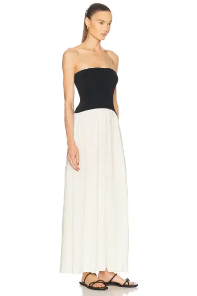 Solid & Striped The Strapless Soglio Dress | Thumbnail 2 Solid & Striped The Strapless Soglio Dress | Thumbnail 2