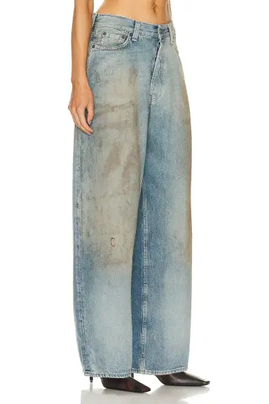 Acne Studios Dirty Look Wide Leg Jeans | Thumbnail 2 Acne Studios Dirty Look Wide Leg Jeans | Thumbnail 2