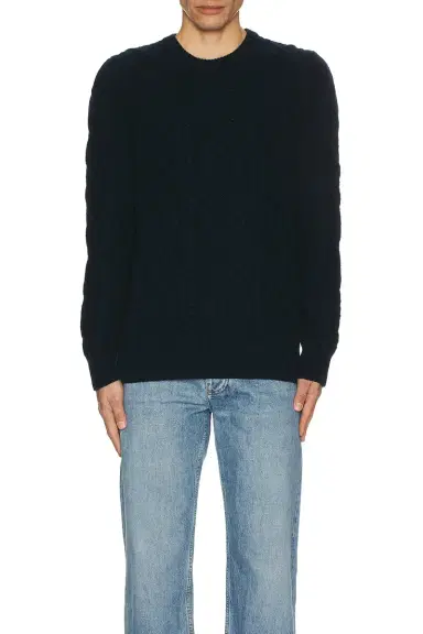 Ghiaia Cashmere Wool Cable Knit Pescatore Sweater | Thumbnail 3 Ghiaia Cashmere Wool Cable Knit Pescatore Sweater | Thumbnail 3