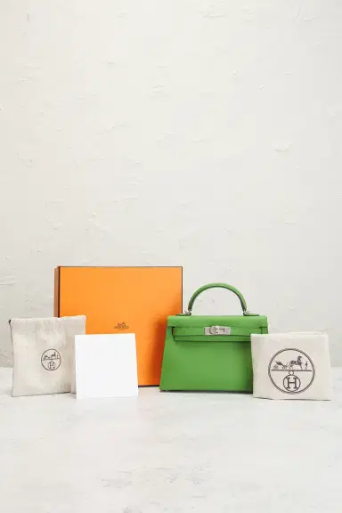 HERMÈS Epsom Kelly 20 Handbag | Thumbnail 9 HERMÈS Epsom Kelly 20 Handbag | Thumbnail 9