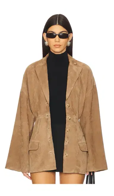 EAVES Salta Suede Jacket | Thumbnail 2 EAVES Salta Suede Jacket | Thumbnail 2