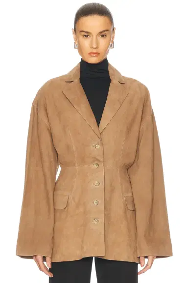 EAVES Salta Suede Jacket | Thumbnail 4 EAVES Salta Suede Jacket | Thumbnail 4