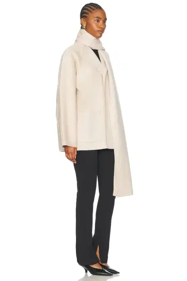 EAVES Osher Wool Coat | Thumbnail 5 EAVES Osher Wool Coat | Thumbnail 5