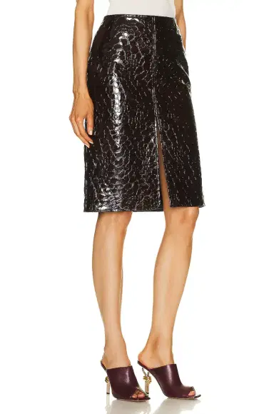 Bottega Veneta Embossed Skirt | Thumbnail 2 Bottega Veneta Embossed Skirt | Thumbnail 2
