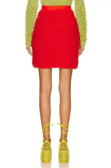 Bottega Veneta Fleece Knit Skirt | Thumbnail 3 Bottega Veneta Fleece Knit Skirt | Thumbnail 3