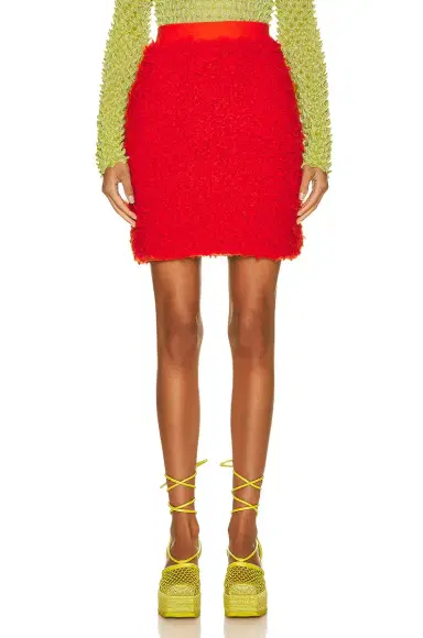 Bottega Veneta Fleece Knit Skirt | Thumbnail 1 Bottega Veneta Fleece Knit Skirt | Thumbnail 1