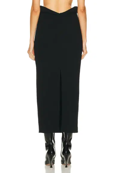 Bottega Veneta Viscose Compact Frise Skirt | Thumbnail 3 Bottega Veneta Viscose Compact Frise Skirt | Thumbnail 3